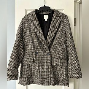 H&M Houndstooth Blazer, S